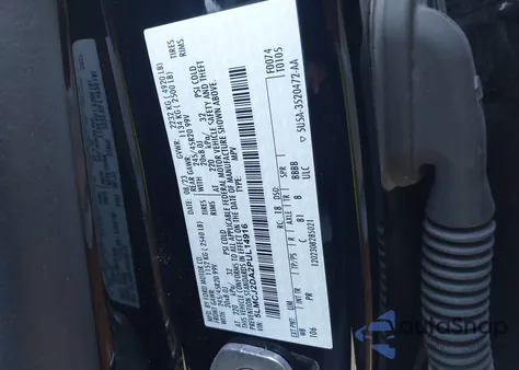 2023 Lincoln Corsair Reserve from USA, damaged, VIN 5LMCJ2DA2PUL14916